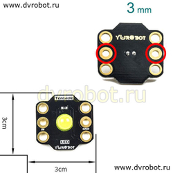 Индикатор BBC Micro:bit - 8mm LED - зеленый