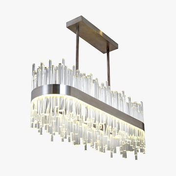 replica light  BOND STREET RECTANGULAR CHANDELIER by BELLA FIGURA