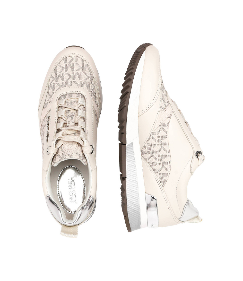кожаные кроссовки allie Michael Kors - кремовый(43T2ALFS4L)
