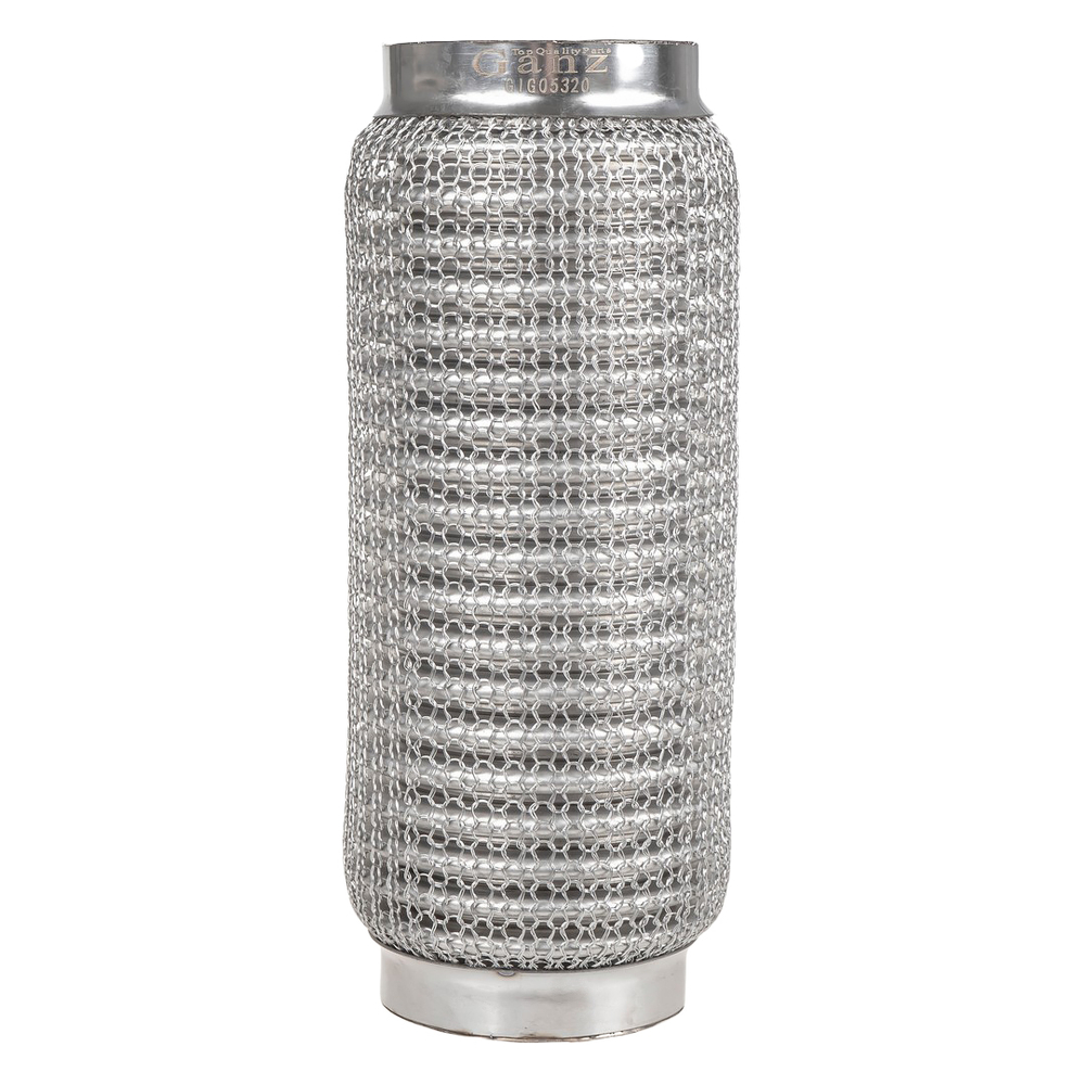 Компенсатор (гофра) выхлопной системы 3х-слойная WIRE MESH 60x200 UNIVERSAL D=60mm L=200mm GANZ GIG05320