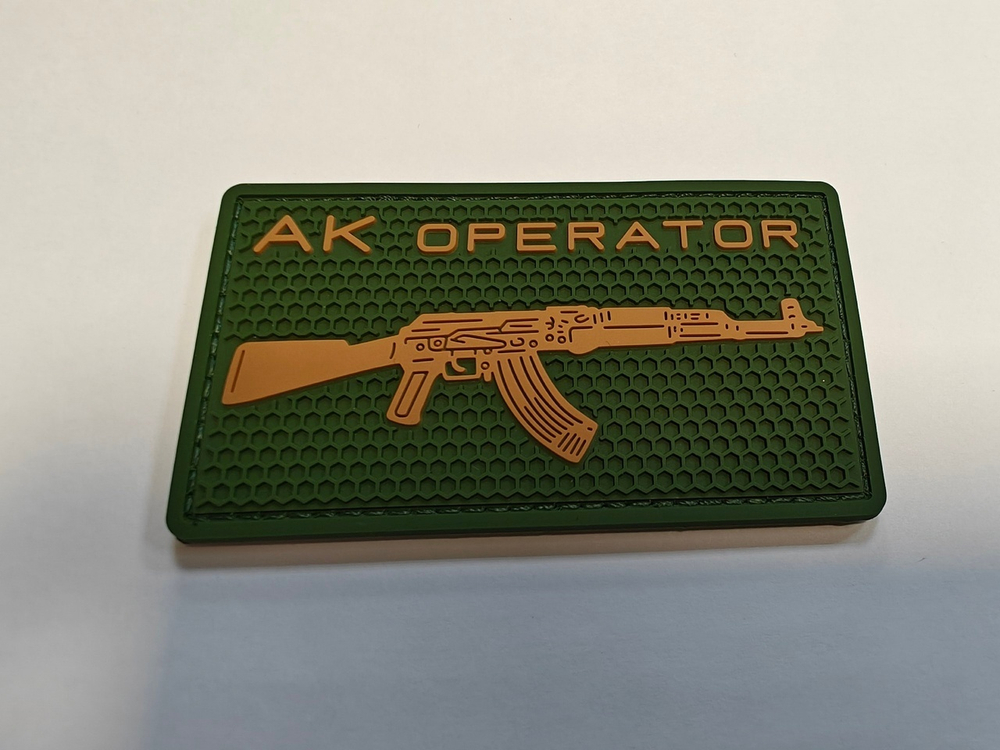 Шеврон AK Operator PVC (Олива)