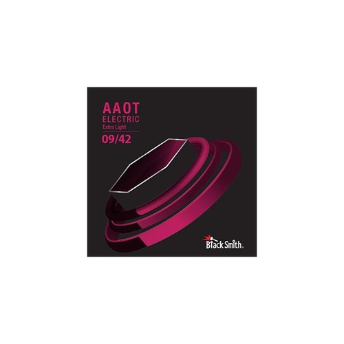 BlackSmith AAOT Electric Extra Light 09/42 струны для электрогитары, 9-42, улучшенное покрытие