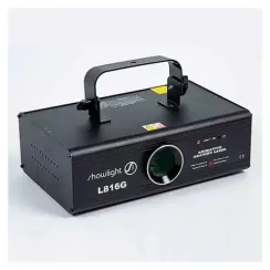 SHOWLIGHT L816G Зеленый рисующий лазер 100 мВт, скорость развертки 15 кррs, Звуковая акт., AUTO-Beam