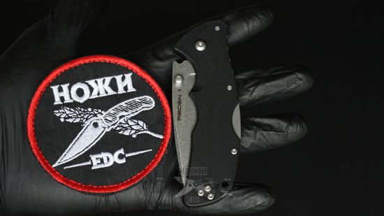 Складной нож Cold Steel 27BAS Mini Recon 1 Spear Point c клинком из стали AUS-10A, рукоять GRN