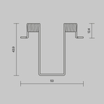 Комплектующие для профиля Led Strip 642002