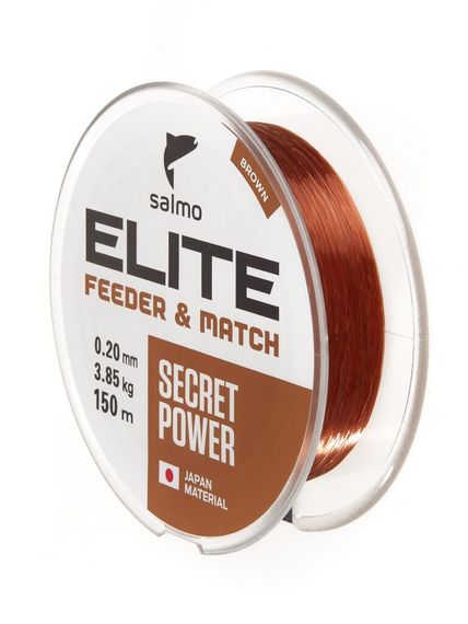 Леска монофильная Salmo Elite FEEDER & MATCH 150 м, 0,20 мм