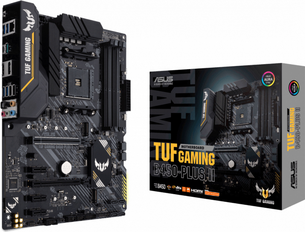 Материнская плата Asus TUF Gaming B450-Plus II sAM4, AMD B450, PCI-Ex16