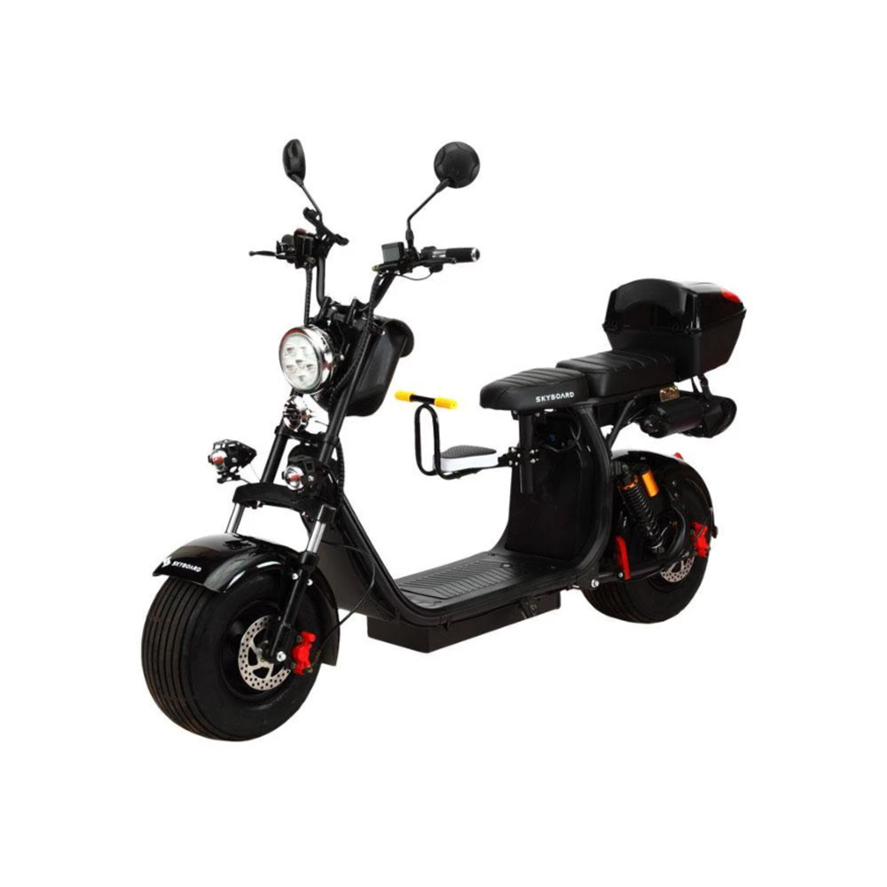 Электроскутер Citycoco Skyboard BR20 2000Вт, 20Ah 60В Коричневый