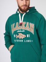 Толстовка Alaskan Promo Hoodie зеленый  M