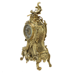 Bello De Bronze Часы "Карранка" каминные бронзовые "золото"