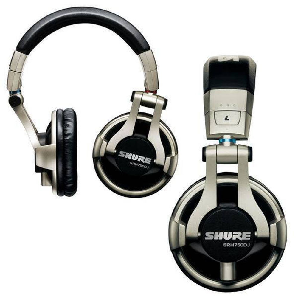 SHURE SRH750DJ Профессиональные DJ наушники 'закрытого типа'