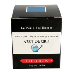Чернила во флаконе Herbin 30 мл Vert de gris зелено-серые (13007T) 2