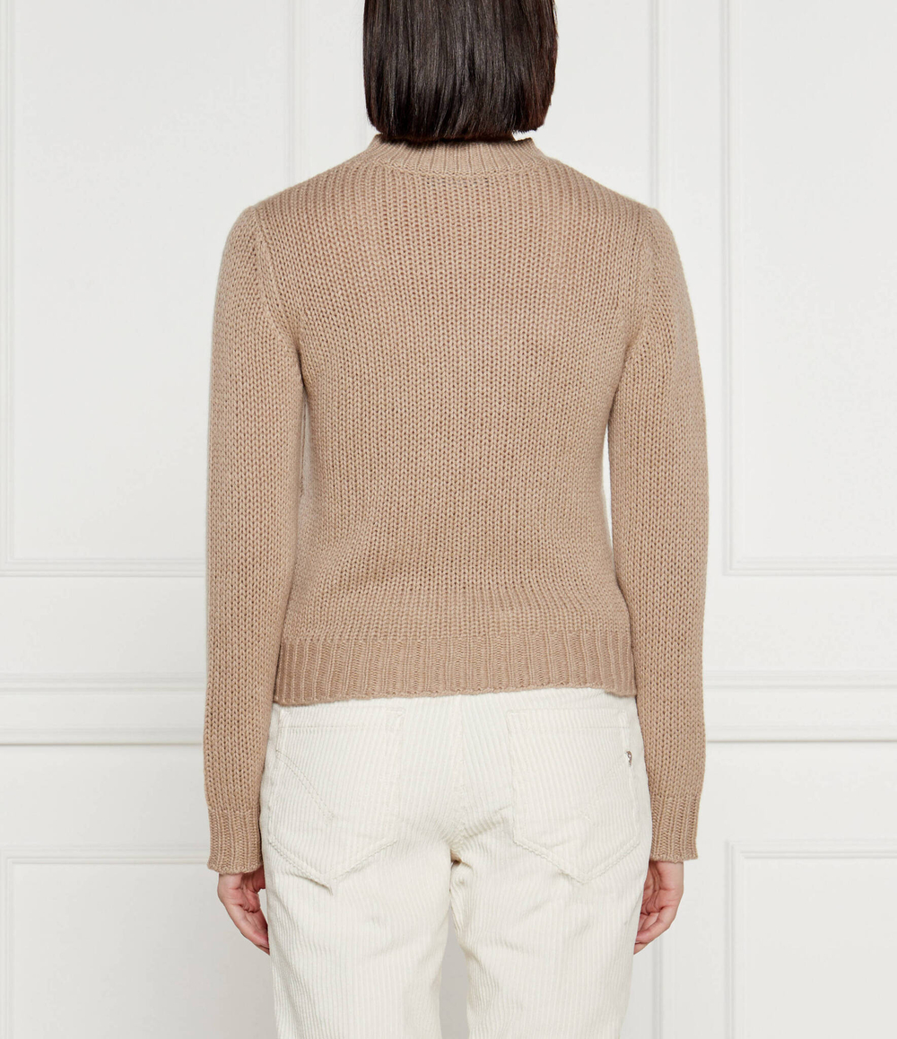 Кашемировый свитер Weekend MaxMara - коричневый(253660926)