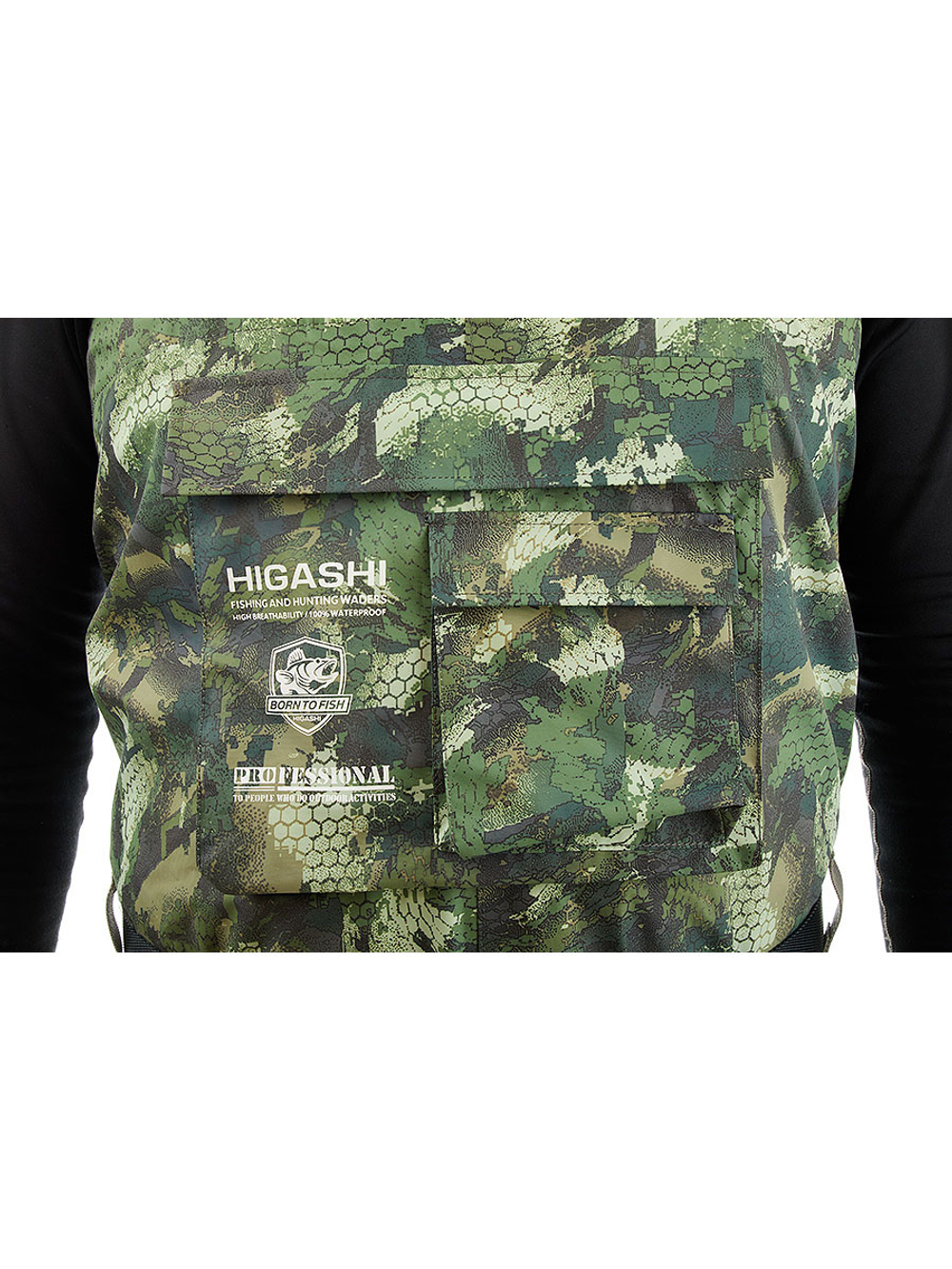 Вейдерсы забродники для рыбалки HIGASHI KANO w/felt boot (войлочная подошва) XXXL