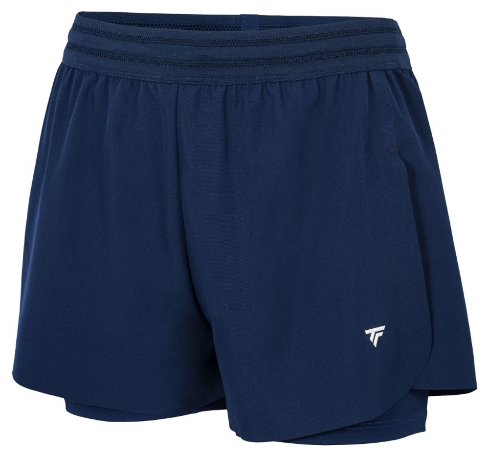 Женские теннисные шорты Tecnifibre Team Stretch - marine