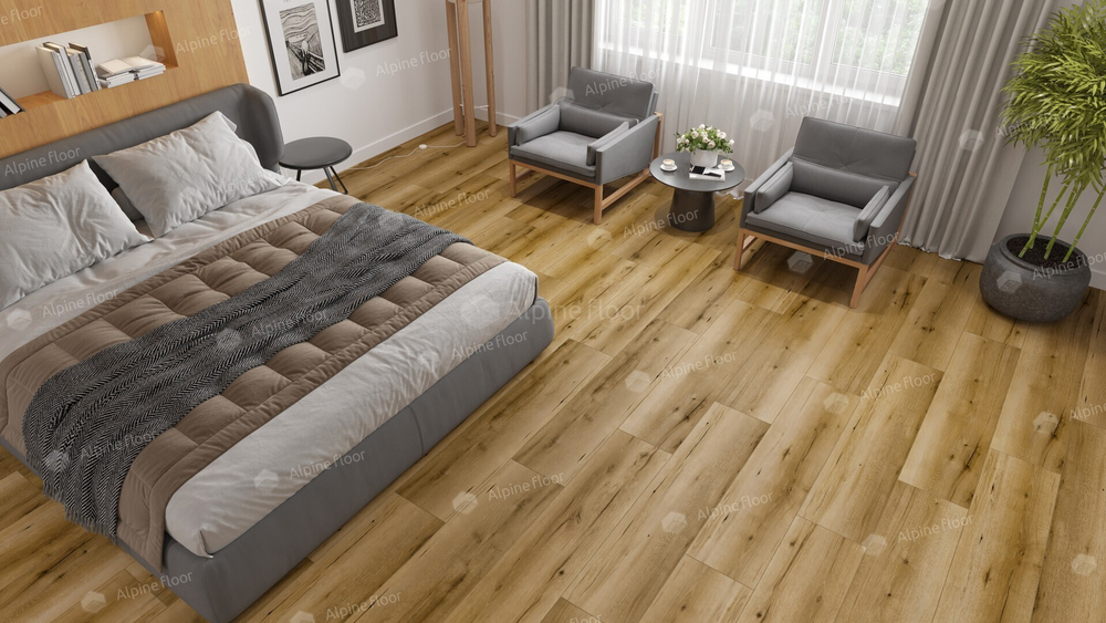 Ламинат Alpine Floor Aqua Life XL Дуб Гурон LF104-10