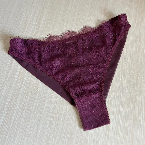 Кружево реснички слива (23х300 см)