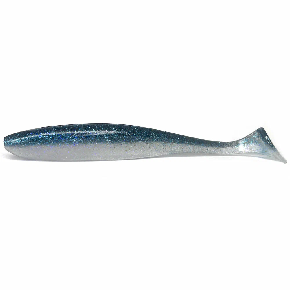 Приманка силиконовая Keitech Easy Shiner 8" #EA22 Electric Silver Shiner