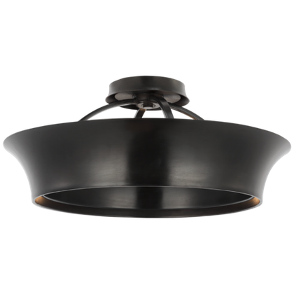 Потолочный светильник Visual Comfort Garland 20" Dual Lit Ring Semi-Flush Mount