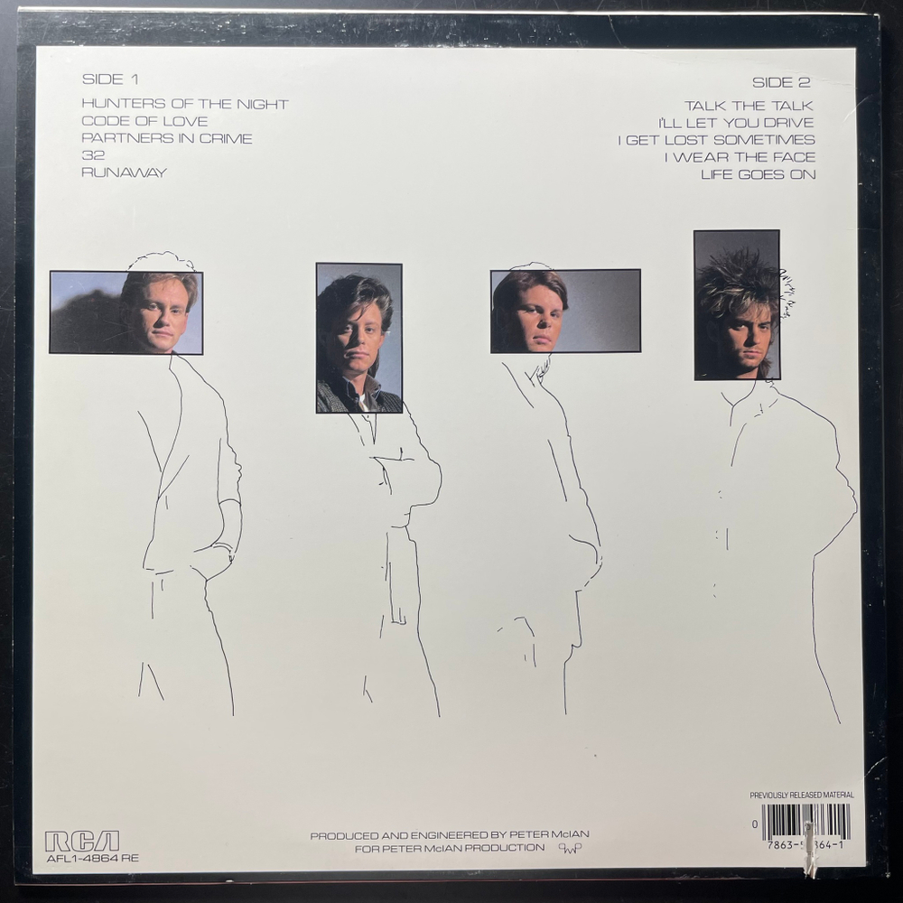 Mr. Mister ‎– I Wear The Face (США 1986г.)
