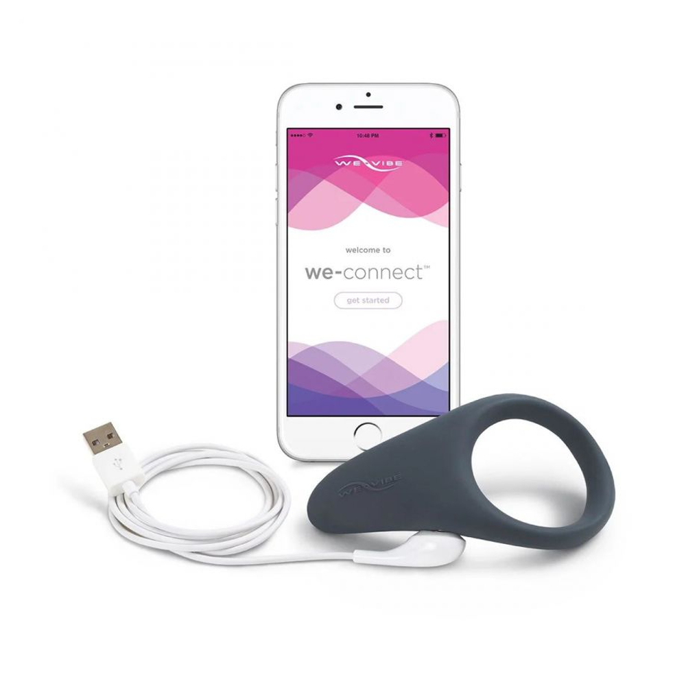 Эрекционное Виброкольцо We-Vibe Verge (черный)
