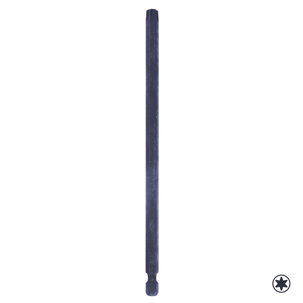 KING TONY (711540T) Вставка (бита) торцевая 1/4", L = 150 мм, TORX, T40, для шуруповерта