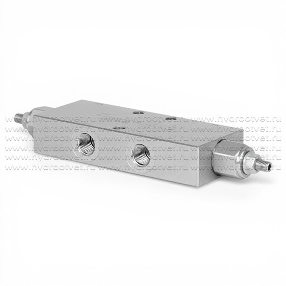 VBCD-G3/8-DE-A - Подпорно-тормозной сдвоенный клапан трубный G3/8