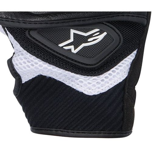 Купить Мотоперчатки Текстильные Alpinestars Stella S-MX 2 Air Carbon / Женские / Черно-белые