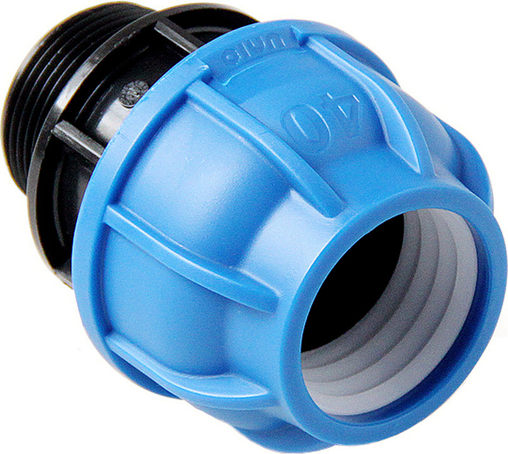 Муфта компрессионная ПНД Pro Aqua UNIO d25x1/2" наружная резьба