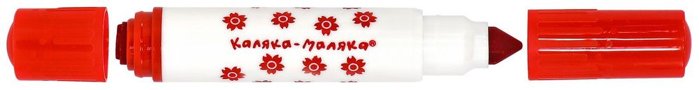 Фломастеры 8 цветов Каляка-Маляка, со штампами