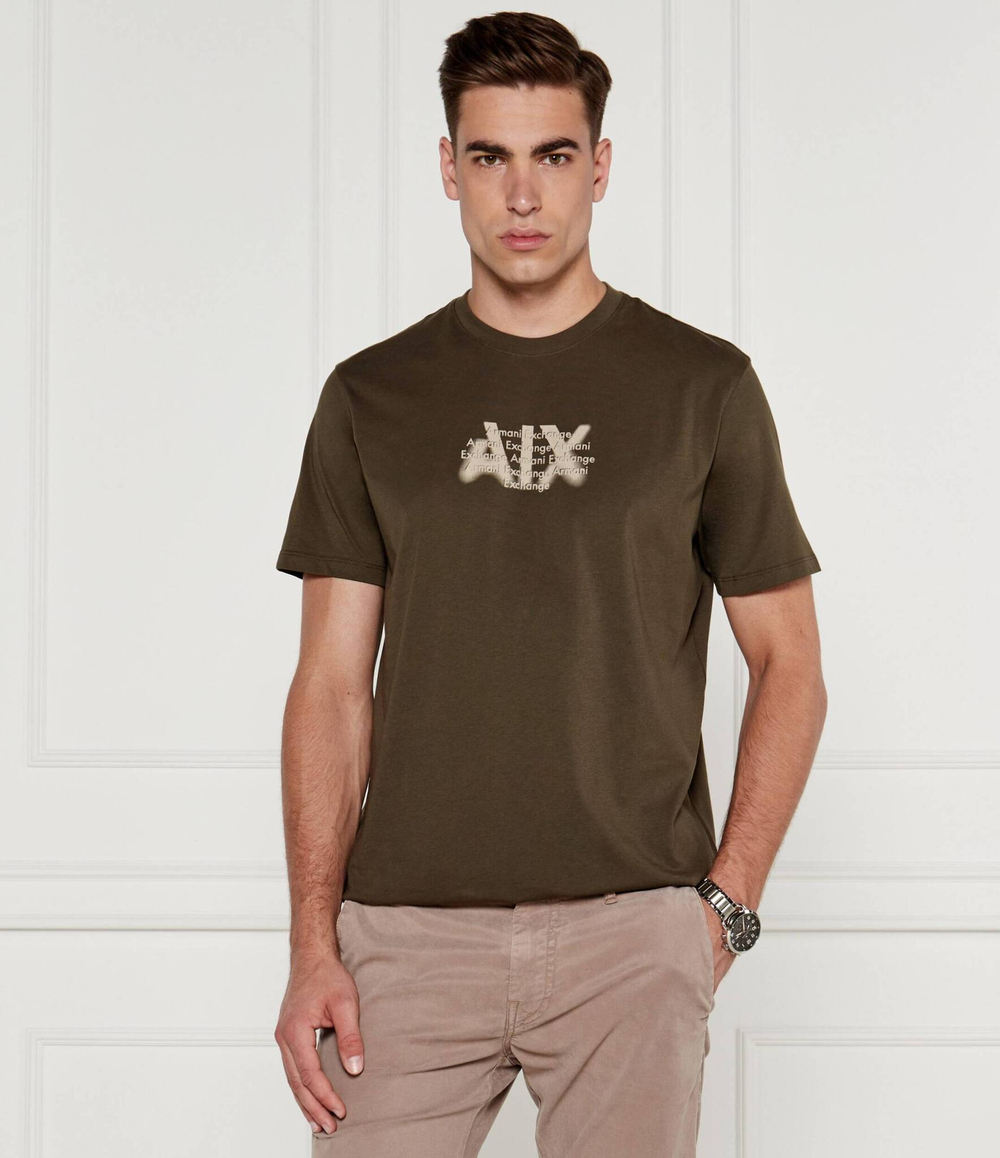 Футболка Armani Exchange - хаки(6DZTHH ZJH4Z)