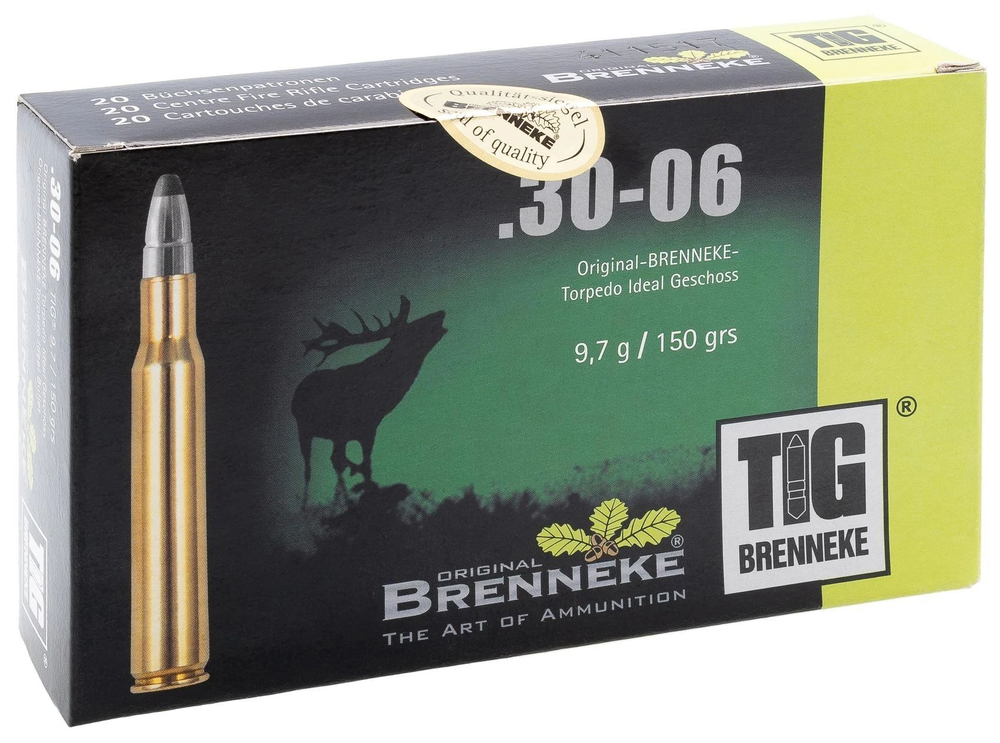 Патрон .30-06 SPRG BRENNEKE TIG 9,7г