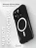 Чехол накладка iPhone 15 Pro Max 6.7" Gurdini Rome Series with Magsafe Black