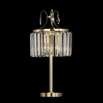 Citilux Инга CL335833 Настольная лампа хрустальная Бронза