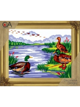 "Утки"-6237К вышивка