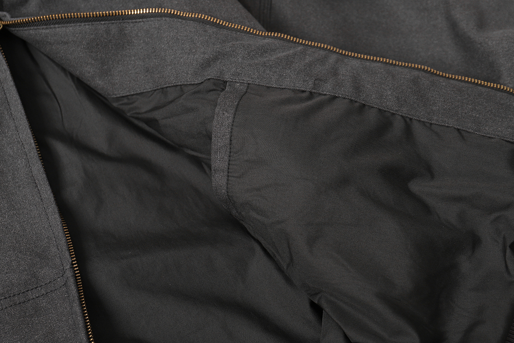 Куртка SHADOW CANVA HOOD COAT, серый-темный
