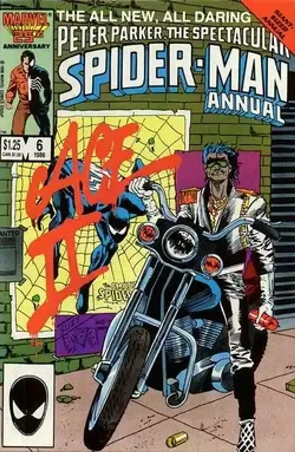 Комикс Parker, The Spectacular Spider-Man double-sized annual #5-6 parts 1-2