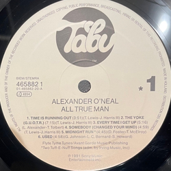 Виниловая пластинка Alexander O'Neal ‎– All True Man LP