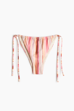 Низ бикини-танга Cheeky со шнуровкой — Бледно-оранжевый - H&M