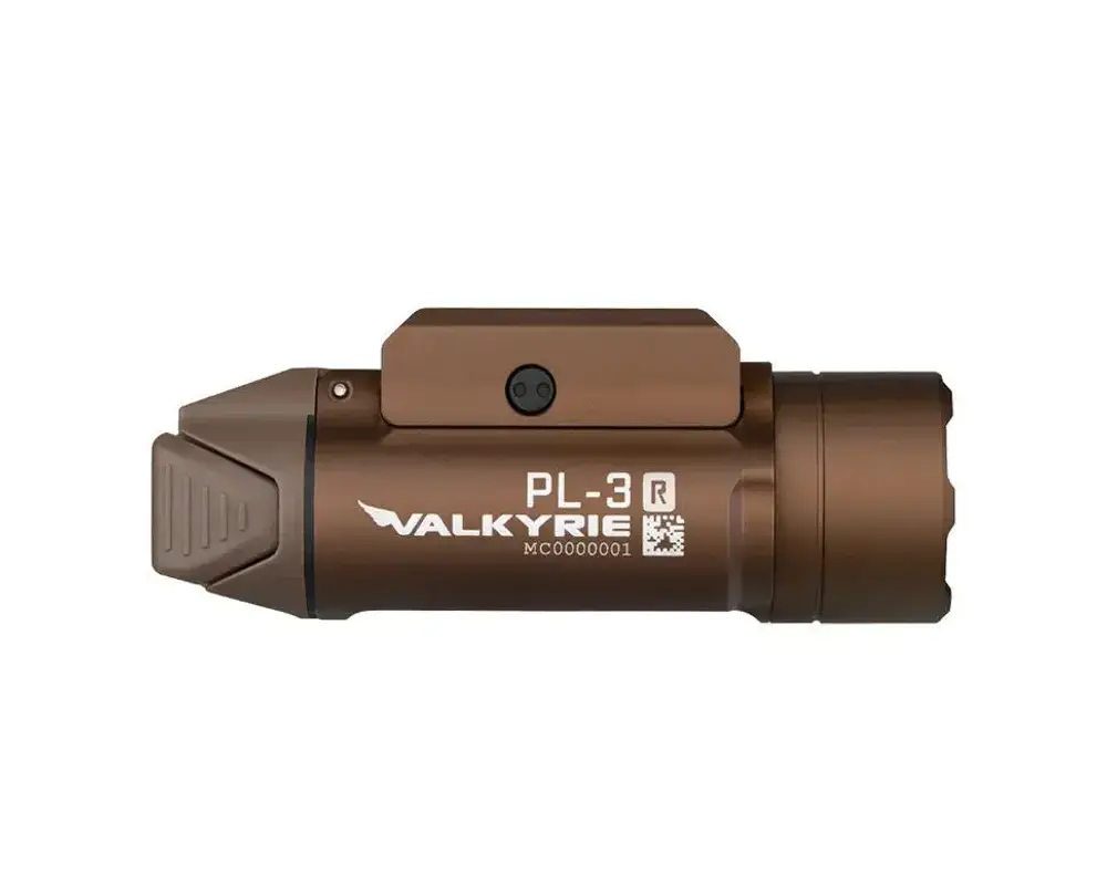 Пистолетный тактический фонарь Olight PL-3R Valkyrie Desert Tan