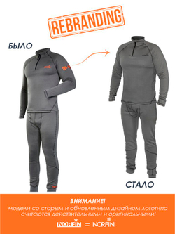 Термокомплект Norfin WINTER LINE GRAY 05 р.XXL