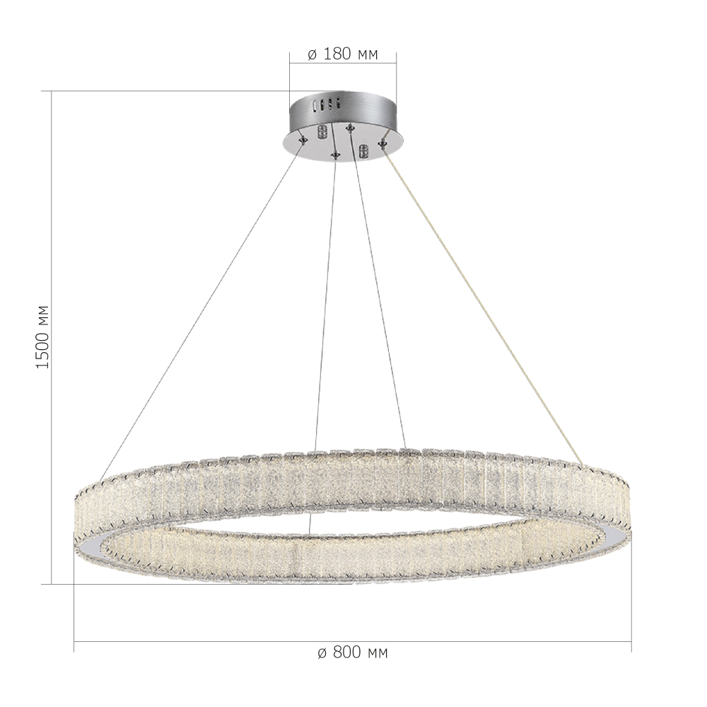 Светильник подвесной LATOZZO LED 40W 3000K