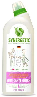Средство для удаления ржавчины и известкового налета 1 л SYNERGETIC, биоразлагаемое, гель, 104100