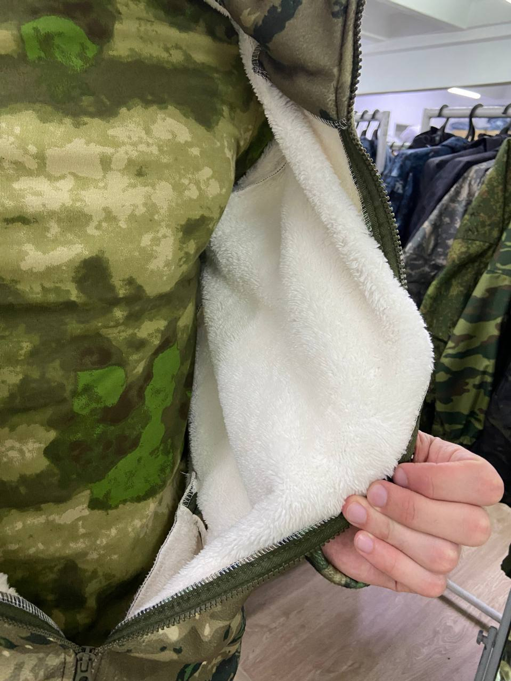 КУРТКА УТЕПЛЕННАЯ/ МОХ