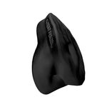 Эрекционное кольцо  Perfect Fit The Bumper Black (Base & Donut)