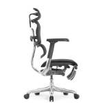 Кресло FALTO Ergohuman Elite 2 с подножкой ( чёрный каркас /сетка чёрный T-168-B1 Black )