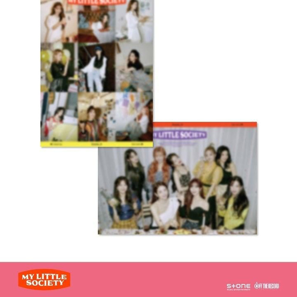 Альбом Fromis_9 - My Little Society 3rd Mini Album 2 Version SET