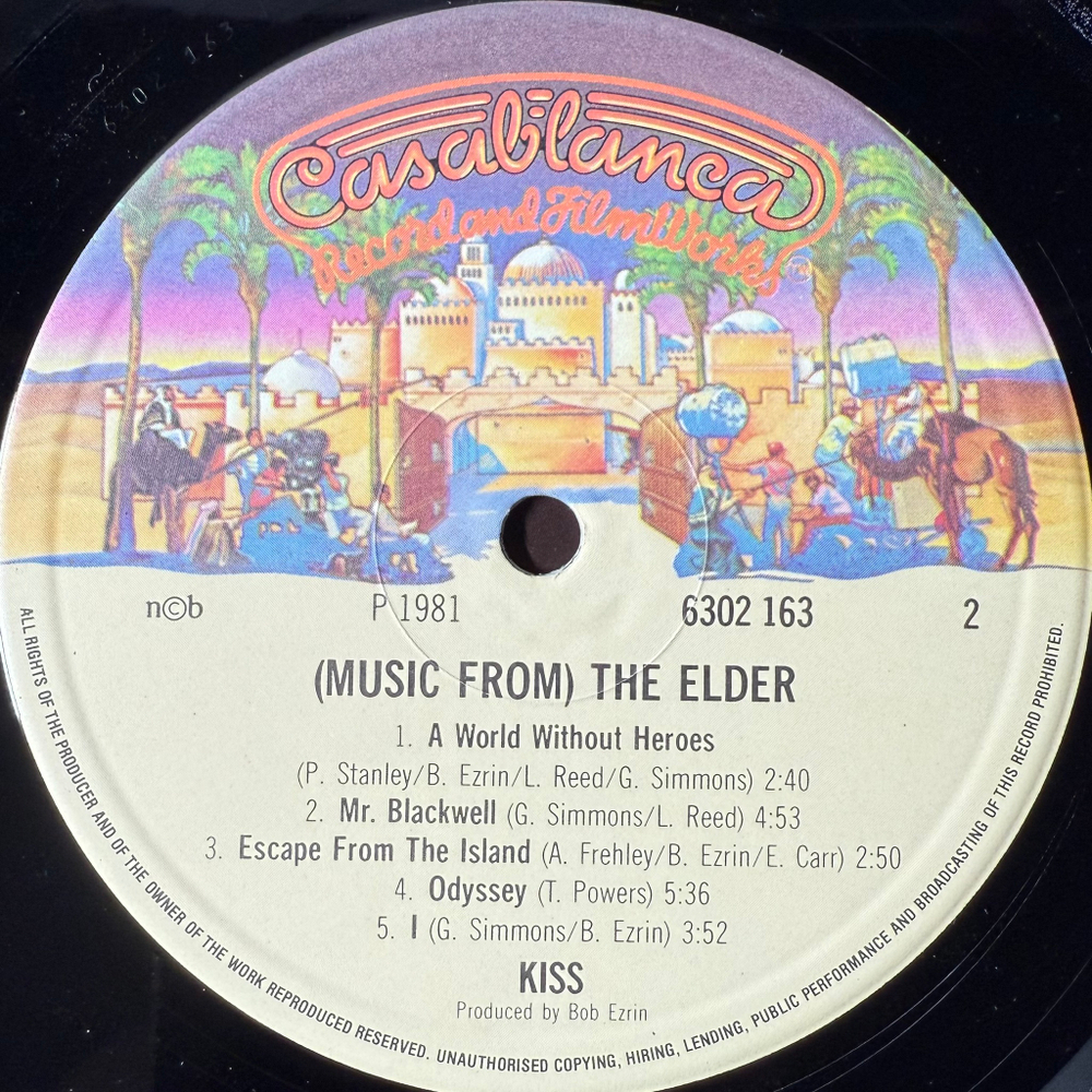 Kiss ‎– (Music From) The Elder (Норвегия 1981г.)