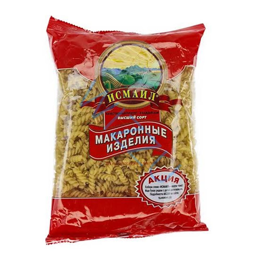 Макаронные изделия Исмаил Спиральки 400 гр м/у