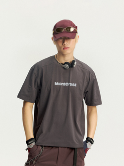 Футболка Nothomme Monterest  Logo графит